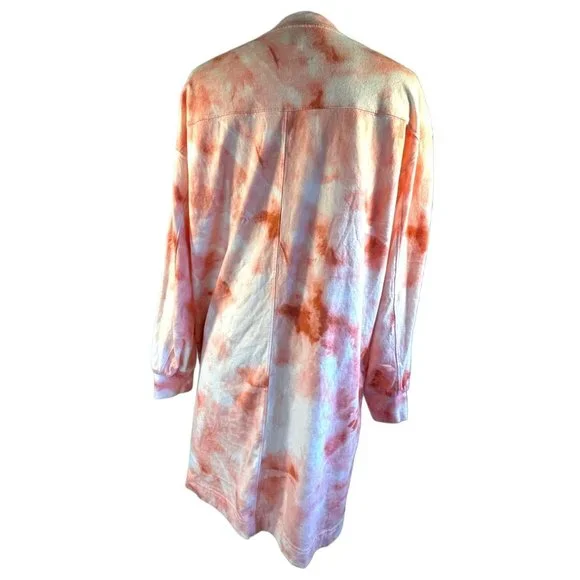 Old Navy Shirt Womens Medium Crewneck Long Sleeve Tie Dye - Picture 5 of 8